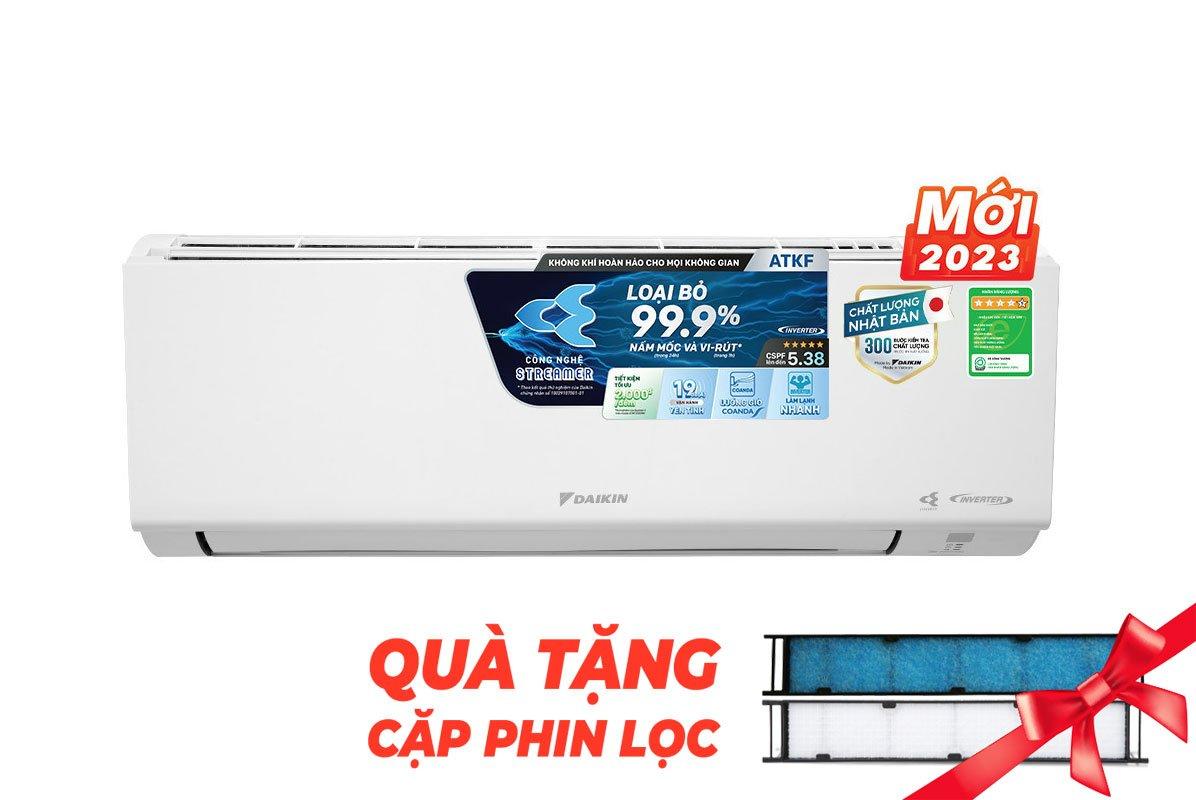 Điều hòa Daikin 1 chiều Inverter 1.5HP-12.300BTU ATKF35XVMV-2