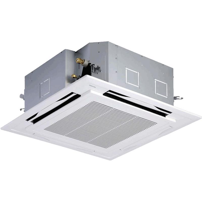 Điều hòa Toshiba Cassette 4 hướng thổi Inverter 1C 36.100 BTU RAV-GV3601A8P-V/RAV-GE3601UP-V/RBC-U31PGXP(W)-IN1-0