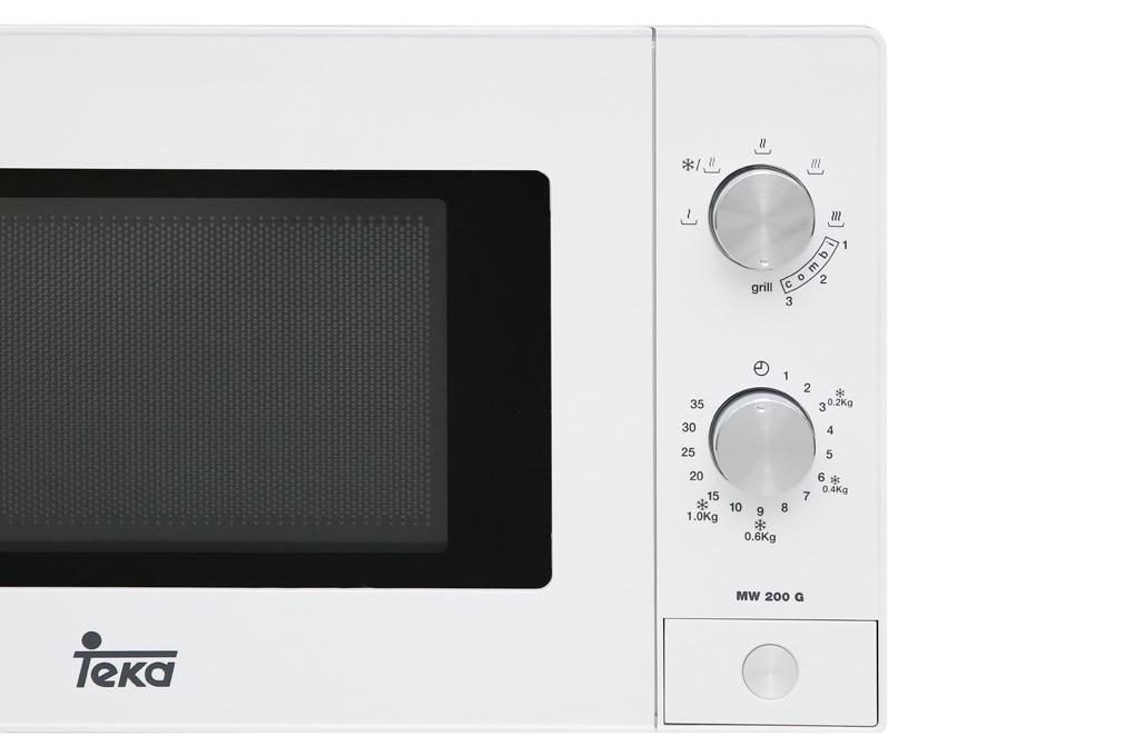 Lò vi sóng có nướng Teka MW 200 G WHITE 20L-4
