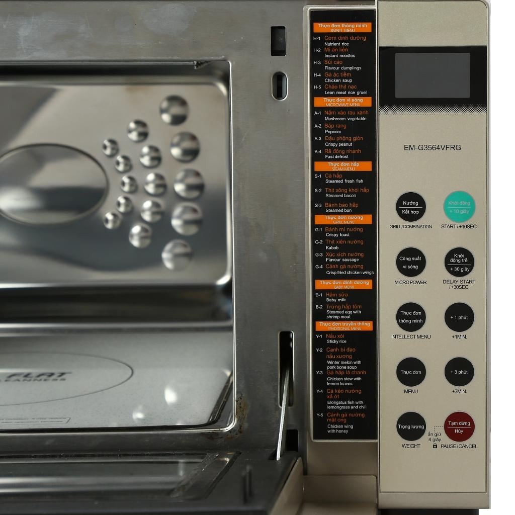 Lò Vi Sóng điện tử có nướng 23L Sanyo EM-G3564VFRG-2