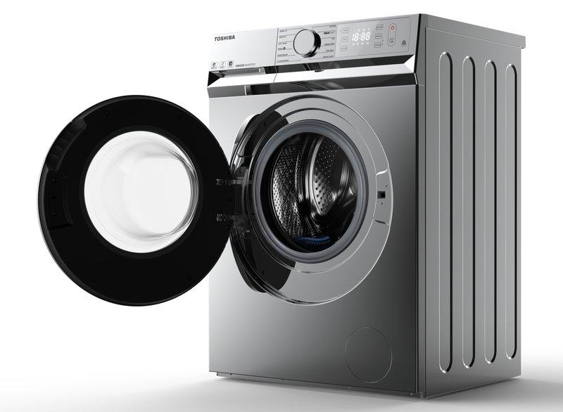 Máy giặt lồng ngang Toshiba Inverter 10,5Kg TW-BL115A2V(SS)-2