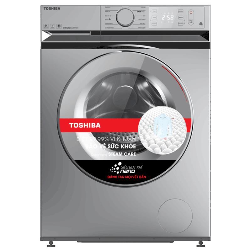 Máy giặt lồng ngang Toshiba Inverter 10,5Kg TW-BL115A2V(SS)