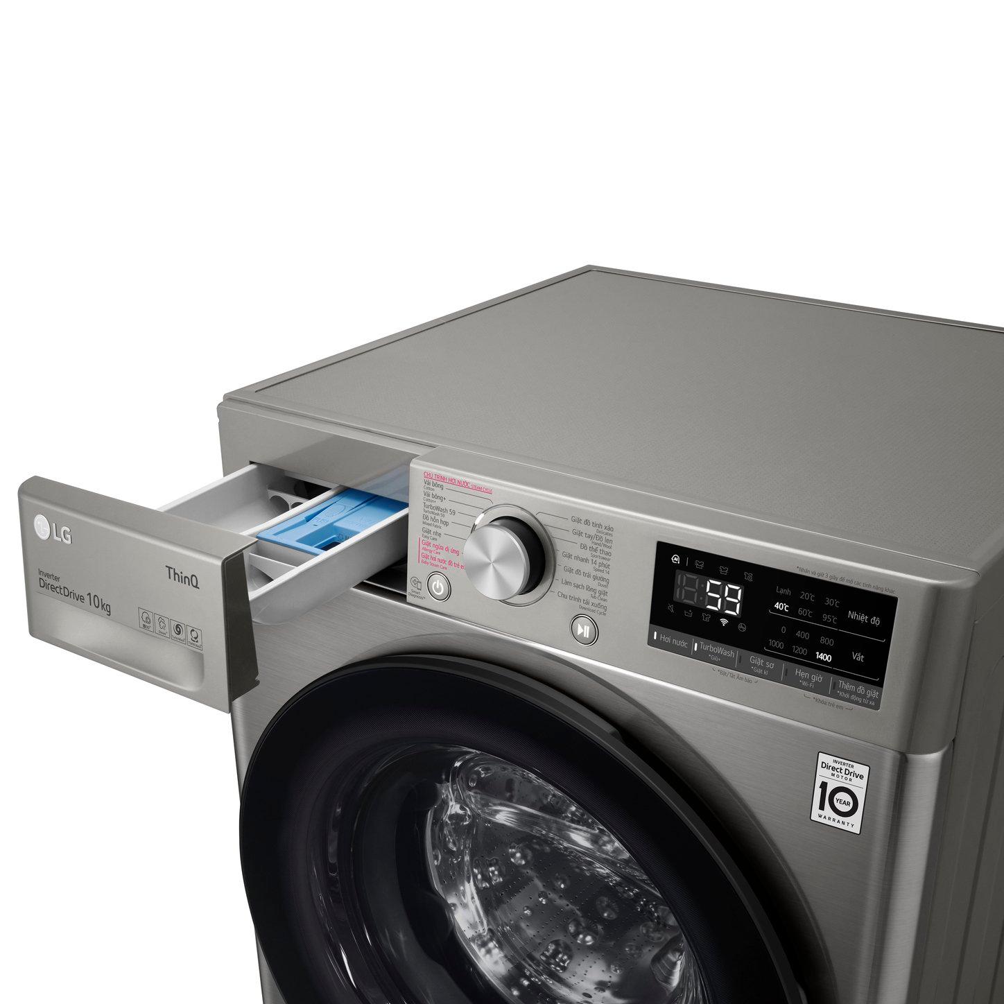 Máy giặt lồng ngang thông minh LG AI DD 11kg FV1411S4P-6