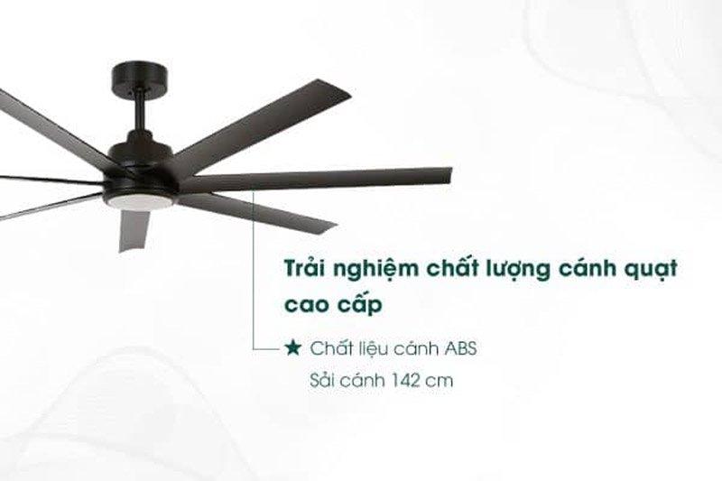 Quạt Trần Luxuryfan Lucci Atlanta Ld-56'' Atl Blk 213183-6