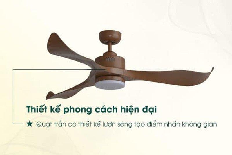 Quạt Trần Luxuryfan Luxaire - Curve CV523-DC-LED-4