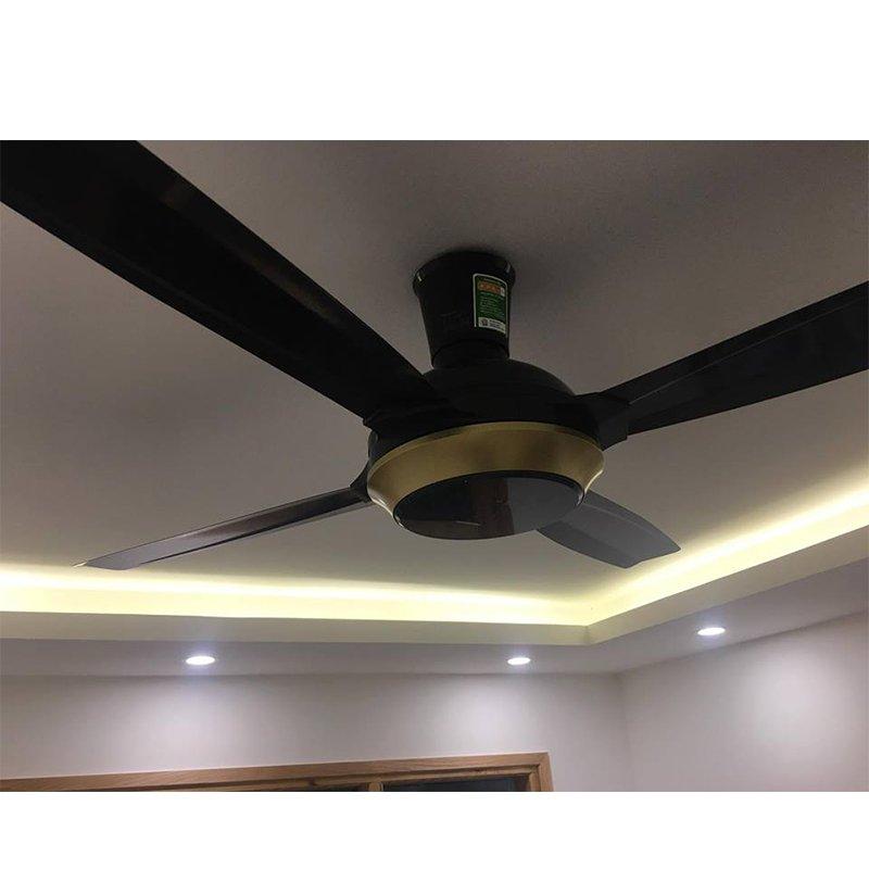 Quạt trần 4 cánh Panasonic F-56XPG-đen, có điều khiển-2