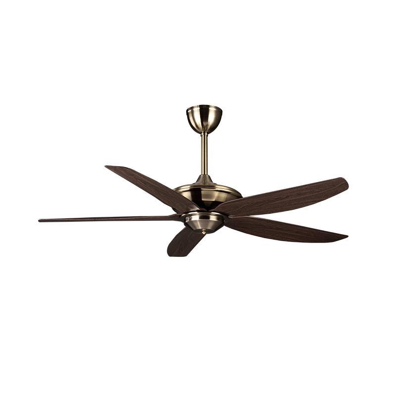 Quạt trần 5 cánh TCL 56YN08 có điều khiển gỗ óc chó