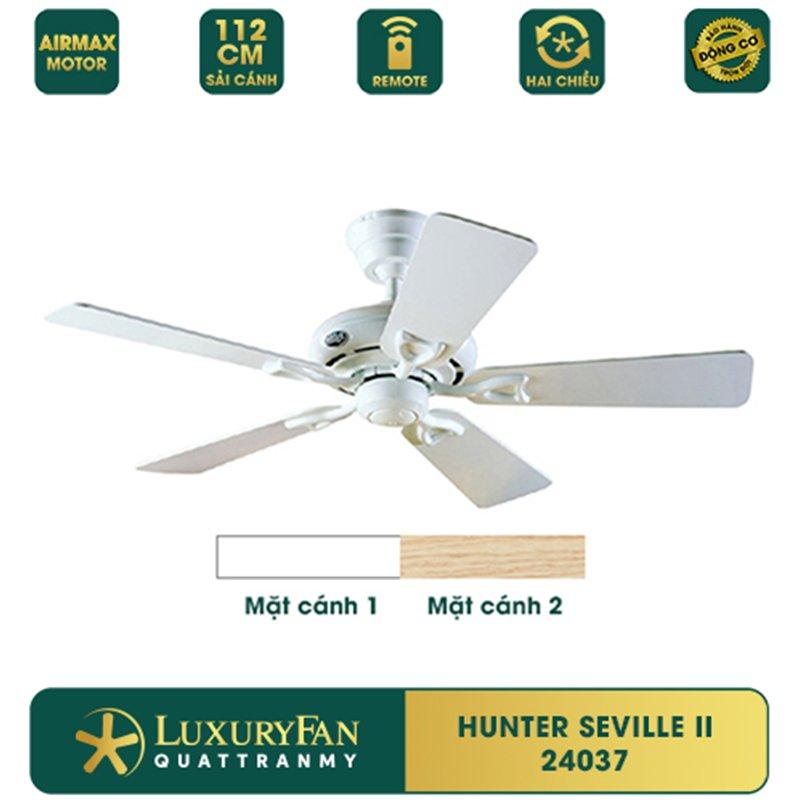 Quạt Trần Luxuryfan Hunter Seville II 24037