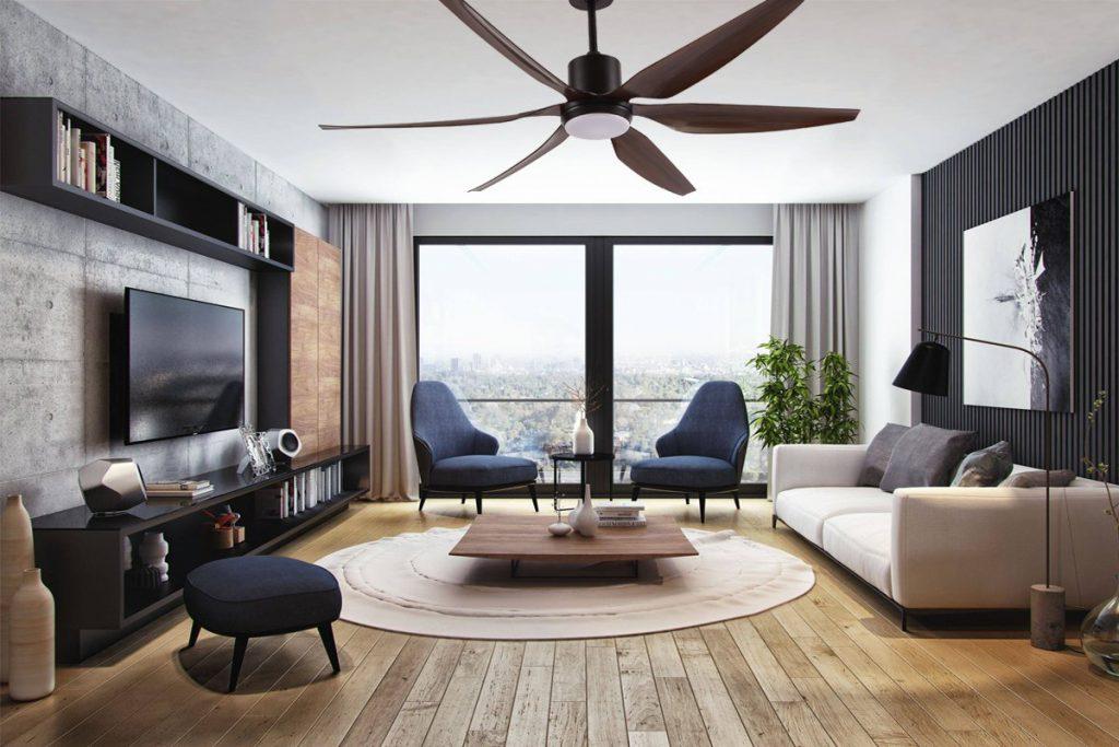 Quạt trần Luxuryfan LuxAire - Sweep SW666-DC/ABS-4