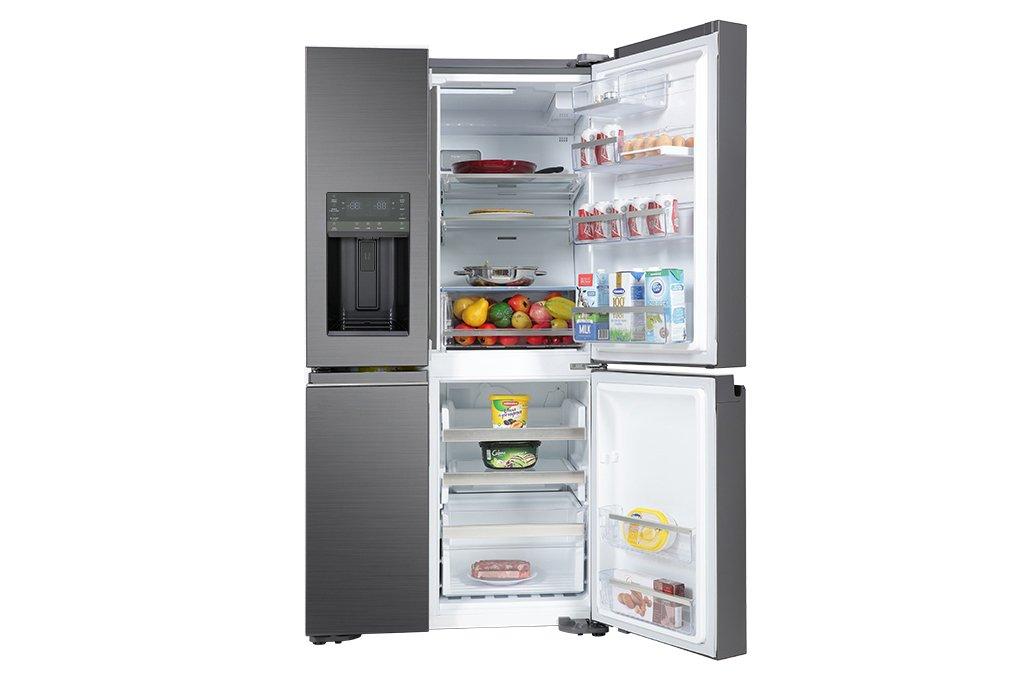 Tủ lạnh Electrolux Inverter 4 cửa 609L EQE6879A-B-3