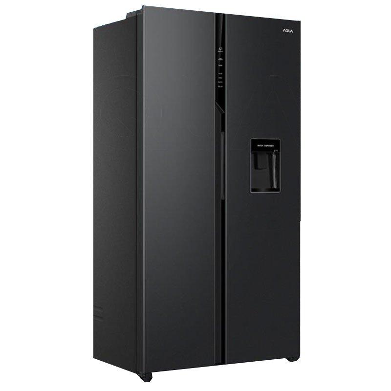 Tủ lạnh SBS Aqua Inverter 541 lít AQR-SW541(BL)-1