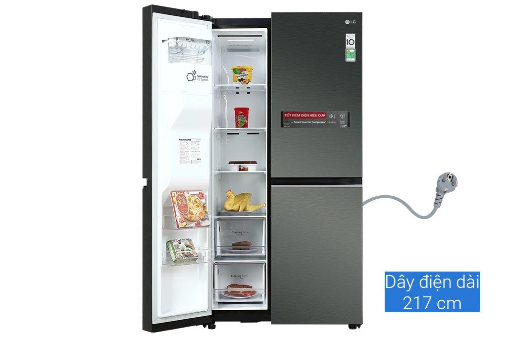 Tủ lạnh SBS LG Inverter 635L GR-D257MC-2
