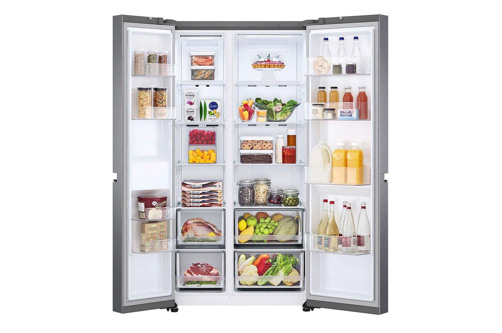Tủ lạnh SBS LG Inverter 649L GR-B257JDS-1