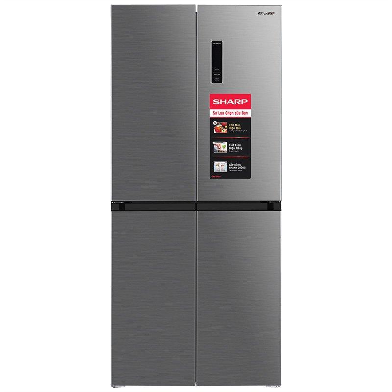 Tủ lạnh Sharp Inverter 362L SJ-FX420V-SL-0