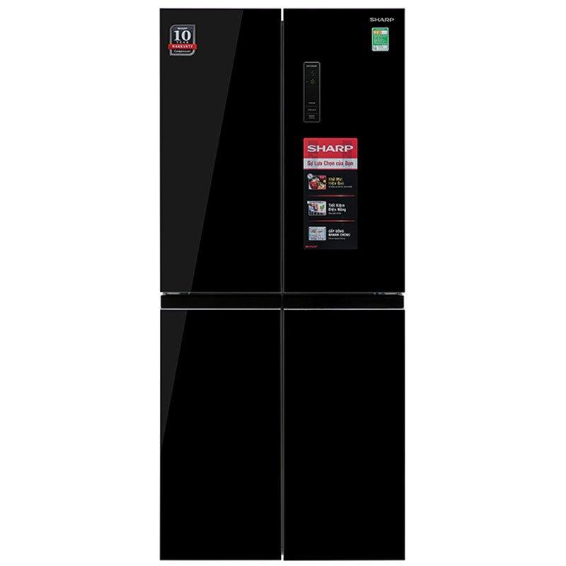Tủ lạnh Sharp Inverter 362L SJ-FX420VG-BK-0