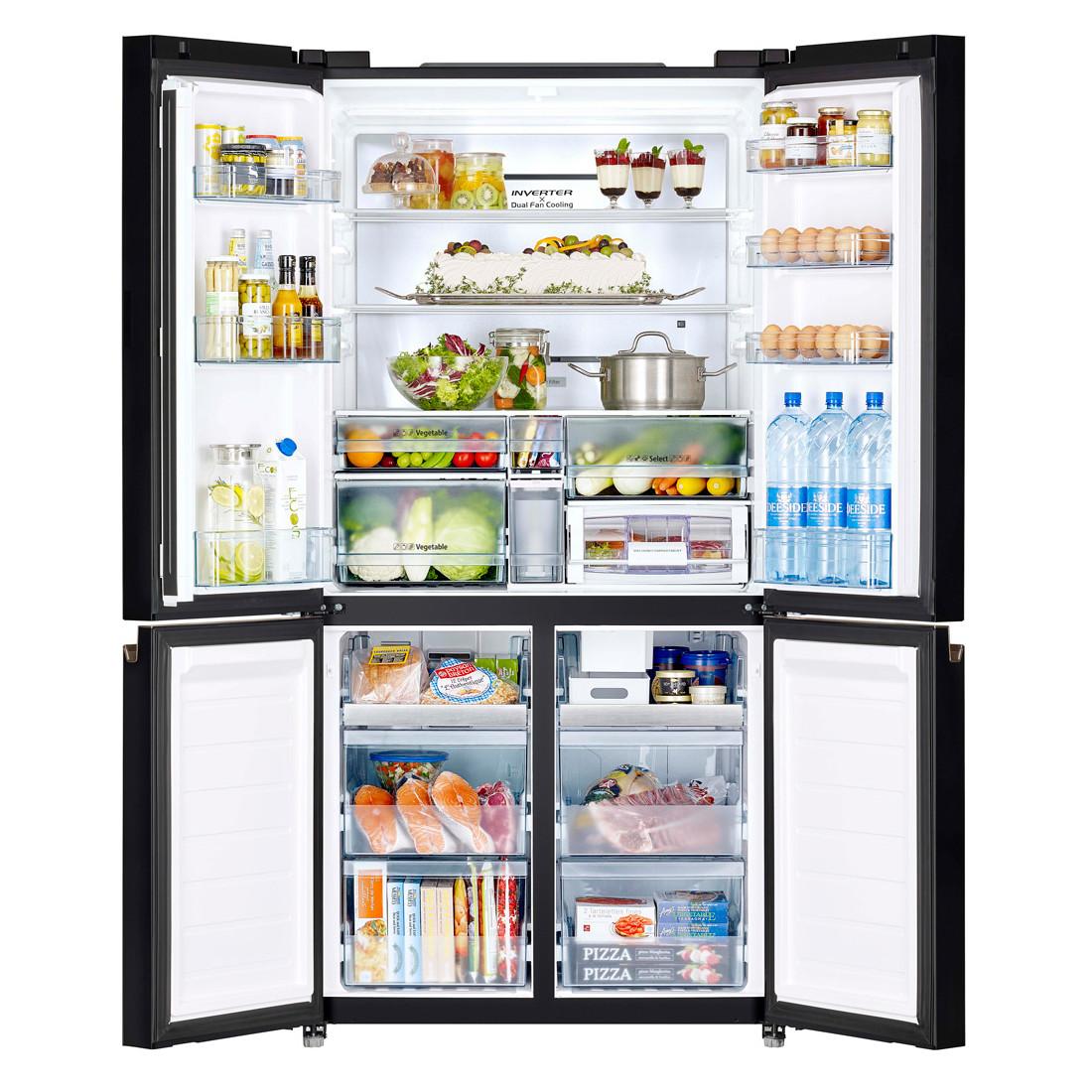 Tủ lạnh Hitachi Inverter 569 Lít 4 cửa WB640VGV0(GMG)-4