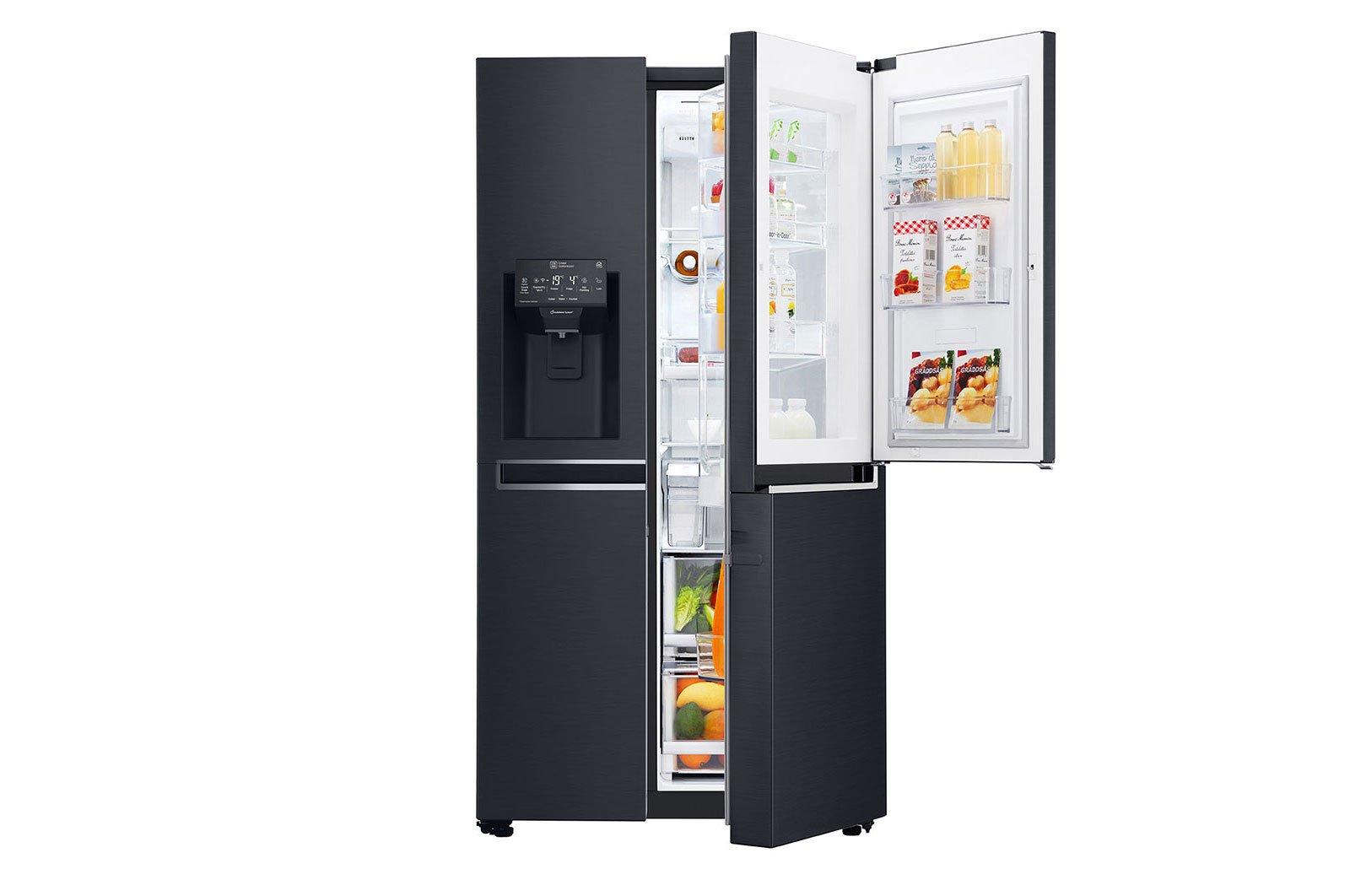 Tủ lạnh LG Inverter Side by side 601 lít GR-X247MC Instaview Door-In-Door-2